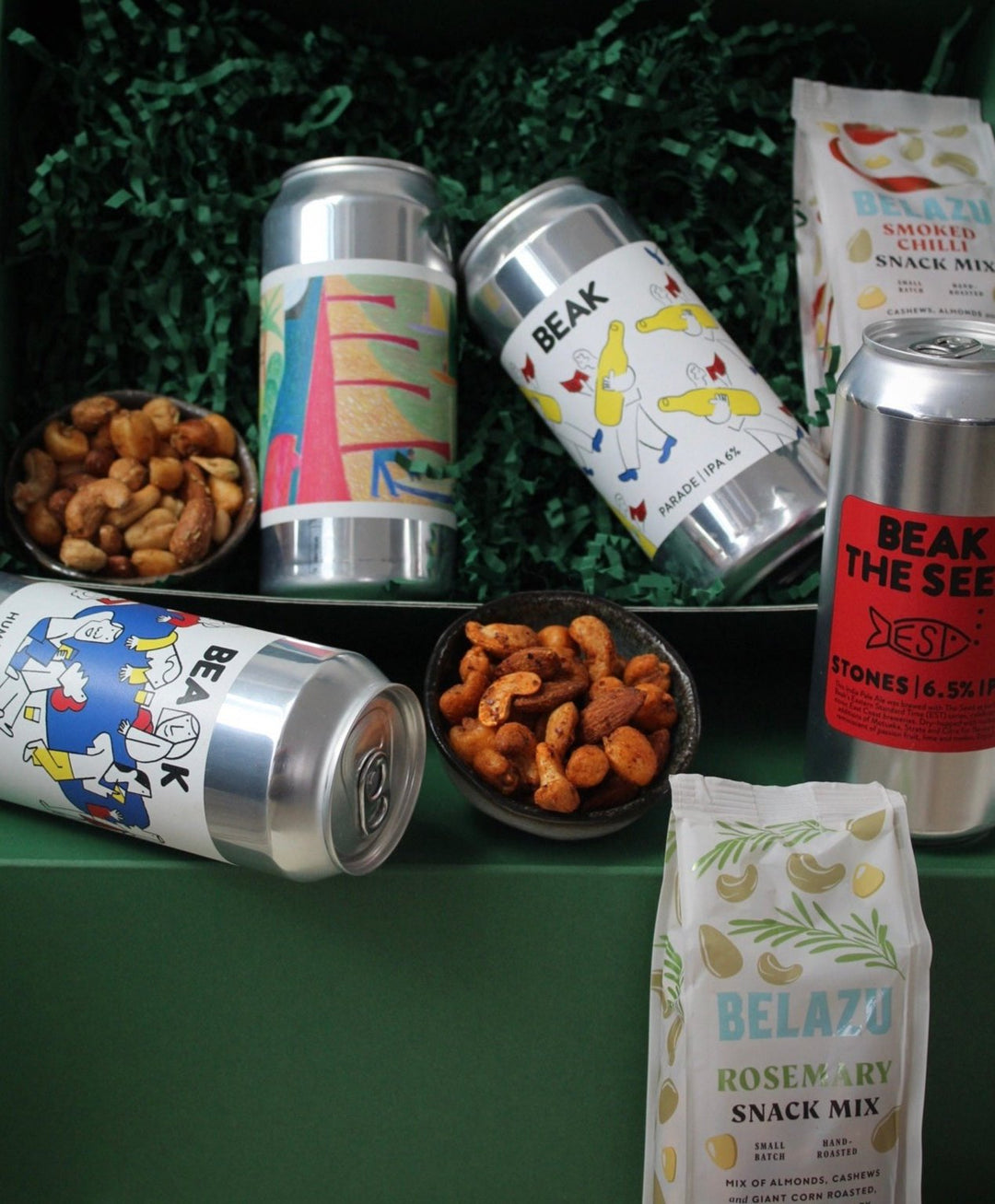 A hamper for him- nuts about beer 2