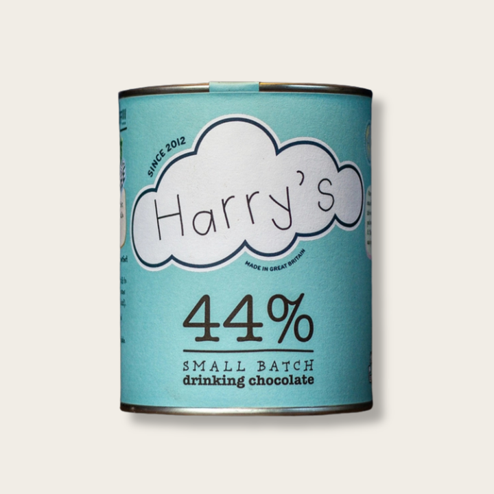 Tin of Harry's small batch drinking chocolate
