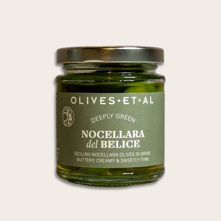Jar of Olives Et Al Nocellara del Belice olives