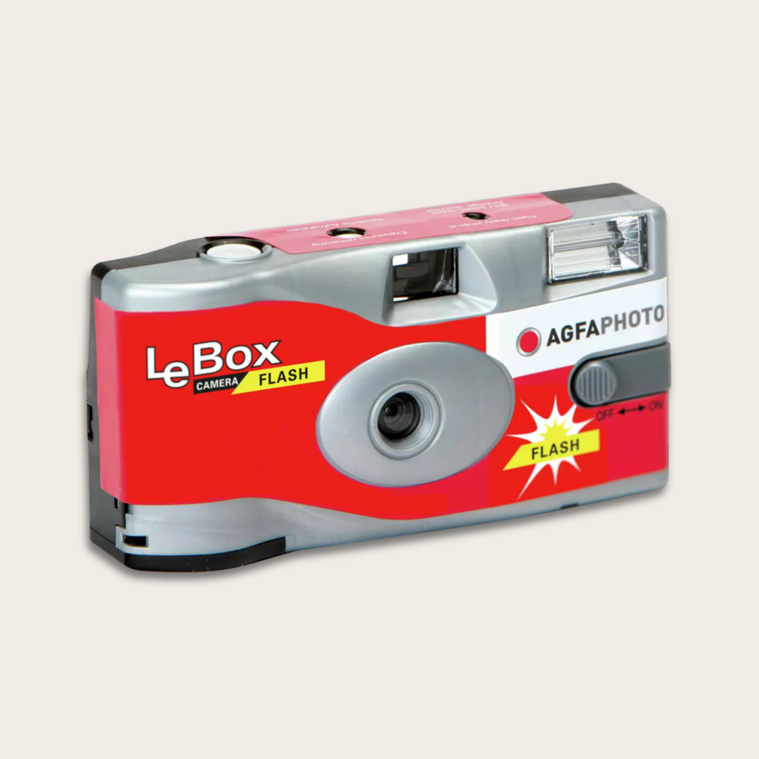 LeBox camera flash with AgfaPhoto