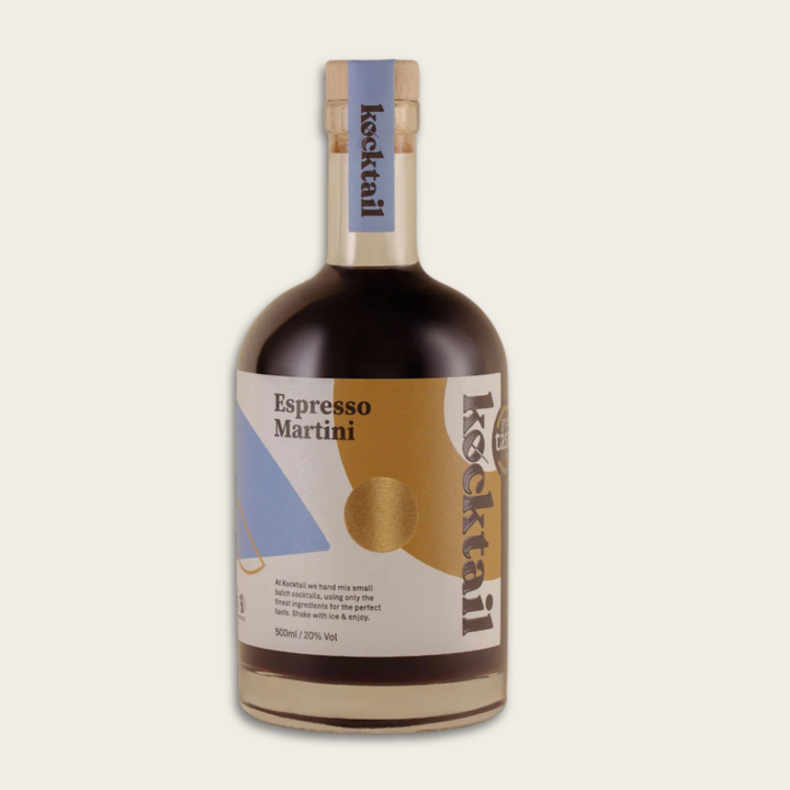Bottle of Espresso Martini